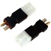 2 Pair ShareGoo Adapter Compatible with Big Tamiya Style to Deans T Style Plug Female Male Adapter for RC FPV Drone Car Truck Lipo NiMH Battery Charger ESC