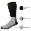 Debra Weitzner Thermal Socks Merino Wool For Men and Women - Extra-Warm Winter Cold Weather Boot Socks (3 Pairs)