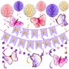Happy Birthday Banner Rainbow Backdrop Decoration Birthday sign for wall Party Supplies Backyard Decor Birthday Flag Bunting