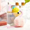Pink Flamingo Loofah Bath Sponge Body Scrubber (3.5 x 11.5 In, 3 Pack)