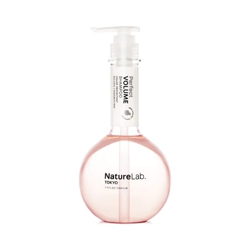 NATURELAB. TOKYO Perfect Volume Shampoo: Hair Volumizer, Build Lift, and Body to Flat, Fine, or Limp Hair I 11.5 FL OZ / 340ml
