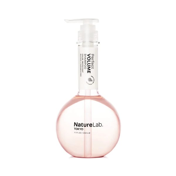 NATURELAB. TOKYO Perfect Volume Shampoo: Hair Volumizer, Build Lift, and Body to Flat, Fine, or Limp Hair I 11.5 FL OZ / 340ml