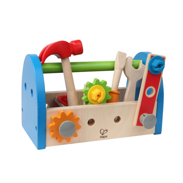 Hape Wooden Tea Set for Two| Pretend Tea Party Time Kitchen Accessory Kit