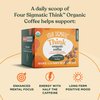 Four Sigmatic Foods Mushroom Instant Coffee, Organic and Fair Trade with Lions Mane, Chaga, & Mushroom Powder, Focus & Immune Support, Paleo, 0.9 Oz - 10 Count (Pack of 1)