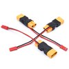 FPVDrone XT60 Male to Female Connectors with JST Female in-line Lipo Battery Connector Adapter for RC Multicopter Quadcopter