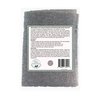 Natural Elephant Exfoliating Washcloth Charcoal Grey Japanese Shower Scrubber for Body (5 Pack (5 Washcloths))
