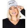 Funky Junque Bridal Baseball Cap - B*r*i*d*e - White