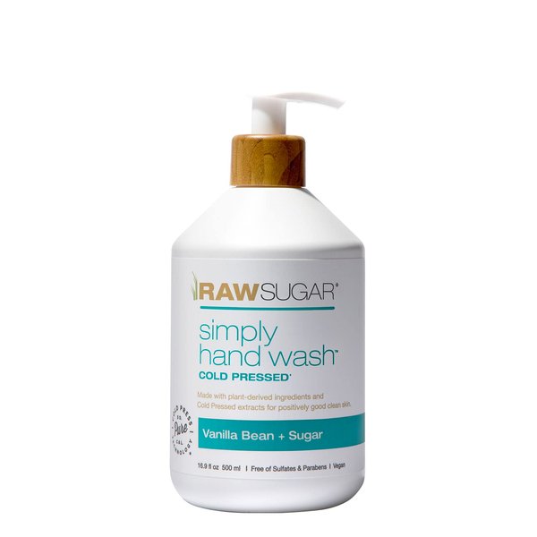 Raw Sugar Vanilla Bean Sugar Natural Hand Wash 16.9oz
