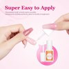 Modelones Nail Glue for Press Ons Nails Glue Strong 2pcs 14ml Nails Tips Glue Brush On Nails Glue Long Lasting Adhesive Nail Glue NO Cure