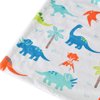 HOMRITAR Baby Blanket for Kids Super Soft Minky Blanket with Dotted Backing, Toddler Blanket with Dinosaurs Multicolor Printed 30 x 40 inch(75x100cm)