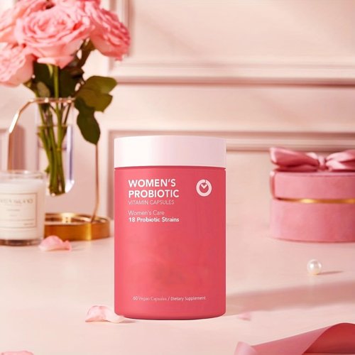 SPIRIT OF ART Vulva Care – Vaginal Probiotic for Women | 60 Vegan Capsules – Balances pH & Supports Metabolism | High-Potency Lactobacillus Blend for Feminine Flora & Wellness