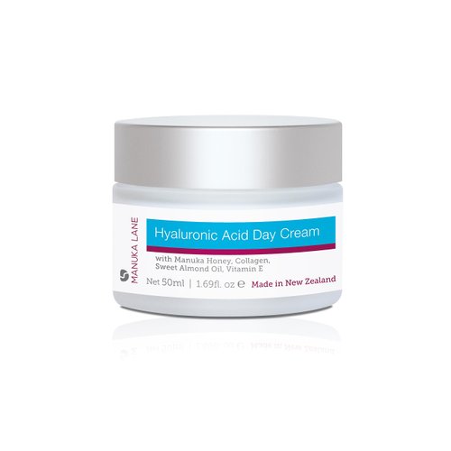 Manuka Lane Hyaluronic Acid Day Cream for Face and Neck with Oat Kernel Extract, Camellia Seed Oil & Sweet Almond Oil | Plant Based Formula | Carefully formulated to keep your skin young and healthy!