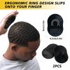 Natural Wave Pomade for Men Strong Hold, Easy Wash (Wave Pomade, 2 Wave Brushes, Silky Durag) Promotes Moisture, Control & Shine