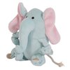ZOOBILEE Stretchies Elephant Dog Toy, Medium
