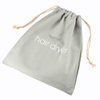 E&EY 3 | 6 | 8 Pack Hair Dryer Bags Drawstring Bag Container Hairdryer Bag for travel bathroom Light Grey (3 PCS)
