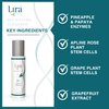 Lira Clinical Bio Enzyme Face Cleanser - 6 oz - Brightening and Anti Aging Face Wash with Plant Stem Cells