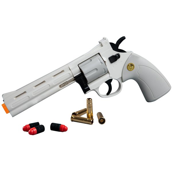 Revolver Toy,Extended Barrel,Can fire Soft Bullets,Water Gel Beads,Digital Shooting Targets with Foam Dart Toy Shooting Blaster,Toys for Kid Boys Girls,Compatible