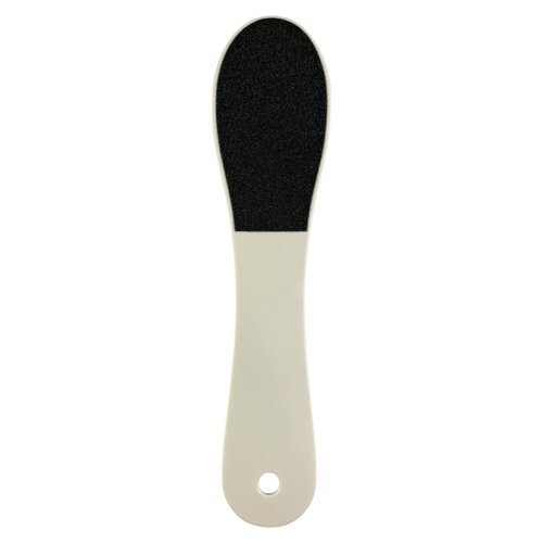 Soft Touch Grinder Foot File, Callus Remover, Heel Scraper, Disinfectable/Washable, Double-Sided – 80/100 Grit, Black/Gold, Pedicure Tool