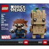 LEGO BrickHeadz Groot & Rocket Building Kit, Multicolor