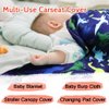 Peekaboo Opening Carseat Cover, Dinosaur, Open Nursing Cover Carseat Canopy, Nursing Cover Up with Peekaboo Opening for Baby Infant Toddler Boy Girl