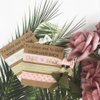 Snogisa 7 Piece Set to Have and to Hold Your Hair Back Bridesmaid Gifts Hair Tie Cards | Bachelorette Party Hair Ties | Bride Hair Ties (Pink-7)