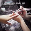Sanding Band Nail Drill Bit,60Pcs Sanding Bands for Nail Drill Bits,Nail Drill Sanding Bands Small Mandrel 3.1mm Mandrel Bit for Electric Nail Drill,Nail Accessories Tool #80#120#180#240