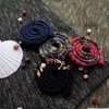 4 Pieces Spiral Lock Hair Tie Dreadlock Hair Tie for Women and Men Braids Dreadlock Accessories Colorful Dread Ties for Braids Loc Thick Curly Hair (Multi)