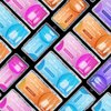 Melous Medium Square Soft Gel Nail Tips, 12 Sizes, 600 PCS, Full Cover, Matte Finish