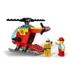LEGO® City Fire Helicopter 60318 Building Kit for Kids Aged 4;Firefighter;Vendor Minifigures