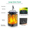 TomCare Solar Lights Outdoor Upgraded Solar Lantern Flickering Flame Outdoor Waterproof Hanging Lanterns Decorative Solar Powered Outdoor Lighting LED Christmas Lights for Patio Deck Yard, 2 Pack