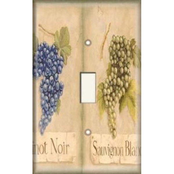 Single Switch Plate OVERSIZE - Pinot Noir/Sauvignon Blanc