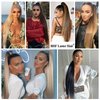 BHF 32" +30” Organic Ponytail-Extensions Long Straight Drawstring Black - Hair Extensions Ponytail Extra Long Clip in Hairpieces for Women (6.7OZ) (32in-Straight ponytail, T2/30)