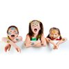 Animal Face Tattoos Stickers for Kids Temporary Fake Paint Tattoos 12 Sheets, Water Transfer Birthday Party Supplies Festival Favors Makeup Skin Decor for Girl Boy