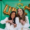 GRAEEN Lgiht Up St Patrick's Day Headband Green Clover Hair Band Irish Shamrock Party Costume Accessories for Women