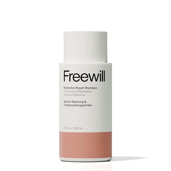 Freewill Restorative Repair Shampoo, Hair Repair Shampoo for Dry, Damaged Hair, Hydrating Shampoo with Natural Protectants to Replenish and Restore Hair Health, 8.5 oz