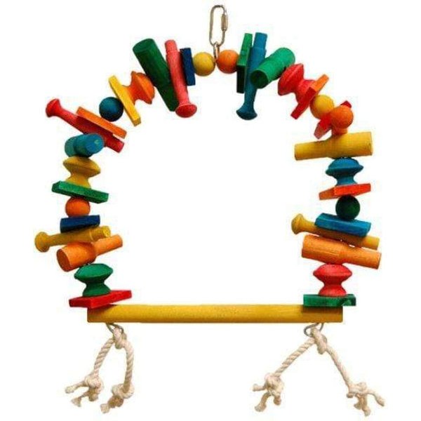 Zoo-Max Blocks Perch, Medium, 12 x 10-Inch