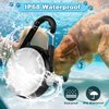 4 Modes Dog Lights for Night Walking, IP68 Waterproof Dog Collar Light, High Capacity Rechargeable Collar Lights for Night Time Clip On, Small and Light Collars