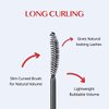 CLIO Long & Curl up Waterproof Black Mascara, Volumizing & Lengthening, Long-wearing Mascara (#01)