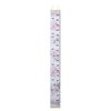 Baby Growth Chart Ruler Kids Roll-up Height Chart Wall Hanging Measurement Chart Wall Decor with Wood Frame for Kids Nursery Room Canvas Removable Height Growth Chart 8'' x 79'' (Pink Flower)