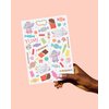 xo, Fetti Candy Party Temporary Tattoos - 72 Iridescent Styles | Dessert Birthday Decorations, Valentine's Day Theme Party Favors, Baby Shower Supplies, Vday Candy Gift, Home Activity