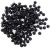 SUBANG 200 Pieces Rubber Pin Backs PVC Pin Keepers Lapel Pin Backs Pin Safety Backs for Brooch Tie Hat Badge Insignia, Black