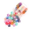 50 Pieces Mini Hair Claw Clips for Baby Girls, Crystal Hair Clips Pins Tiny Plastic Jaw Clips, Color at Radom