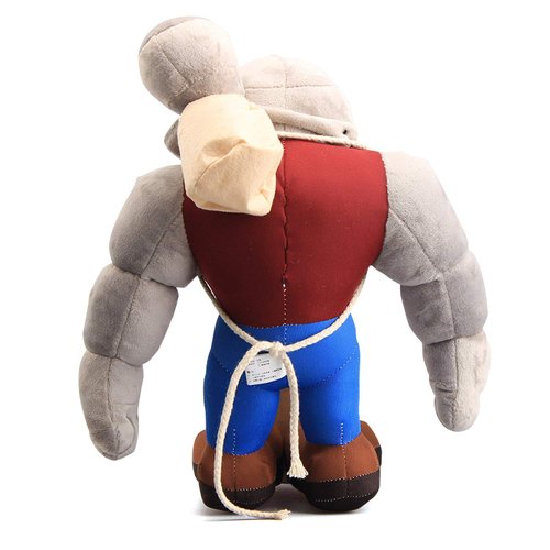 Maikerry 12" PVZ Gargantuar Zombies Plush Toys Stuffed Soft Doll Muscle Zombies