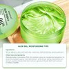 3-Pack Pure Aloe Vera Gel for Face & Body, 98% Pure Aloe Vera Gel for Skin, Scalp, & Hair, Soothing Aloe Face Moisturizer, Multipurpose Skin Care（30oz）