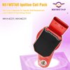 N51WSTAR Performance Ignition Coil Packs Set Of 4 Compatible With TOYOTA Corona Nadia Vista Vista Ardeo 1996 1997 1998 1999 2000 2001 2002 2003 Replacement For 90919-02235 9091902235