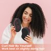 Beauty7 Magic Barber Sponge Hair Brush for Twists, Afros, Coils, Dreadlocks (1 PC)