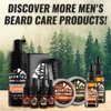 Rocky Mountain Barber Company Men’s Sandalwood Beard Oil Featuring Grapeseed Oil, Coconut Oil, Argan Oil and Real Sandalwood Essential Oil