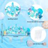 Casoty Mermaid Party Decorations, Mermaid Crown, Mermaid Party Favors for Women Girls, Seashell Mermaid Tiara, Mermaid Hair Accessories for Birthday Halloween Costume Party