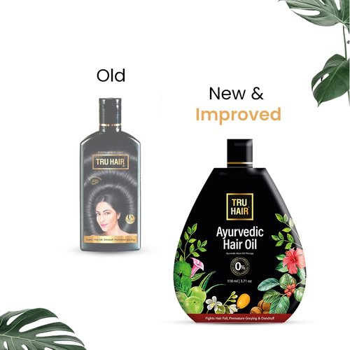 TRU HAIR Herbal Hair Oil with Tru Heater 110ml