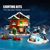 DALDED LED Lighting Kit for Lego Icons Alpine Lodge, LED Light Compatible with Lego 10325 Building Block Models (Music Version)
